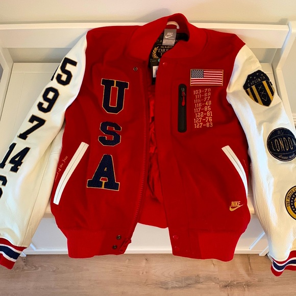 20th Anniversary NBA Dream Team Varsity Jacket . - Picture 1 of 4